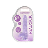 REALISTIC DILDO WITH BALLS 6IN / 15 CM